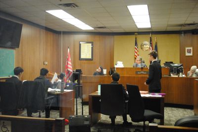 Mock Trial Students 